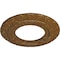 Ekena Millwork Claremont Ceiling Medallion (Canopies up to 5 5/8"), 9"OD x 4 1/2"ID x 1/2"P, Smokey Topaz Crackle CM09CLSTC - alternate 4
